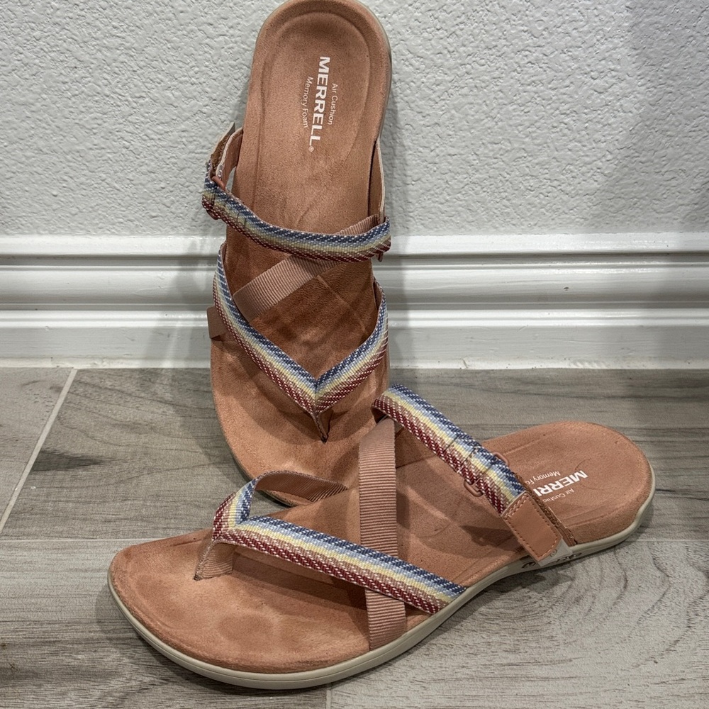 Merrell District Mendi Thong Sandal Tuscany Size 10